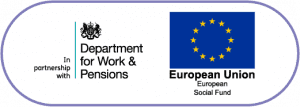 DWP and ESF logos